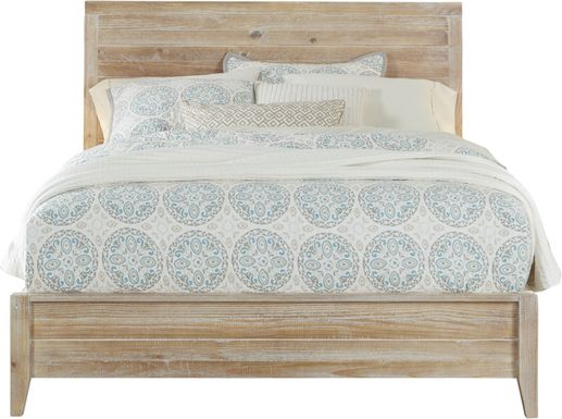 Palm Grove Toffee 3 Pc Queen Panel Bed