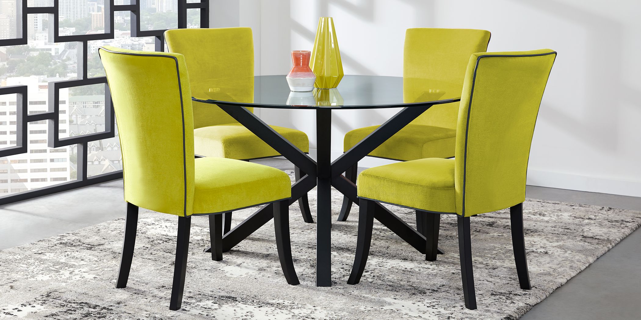 Palmetto Way 5 Pc Dining Set with Pear Chairs Rooms To Go