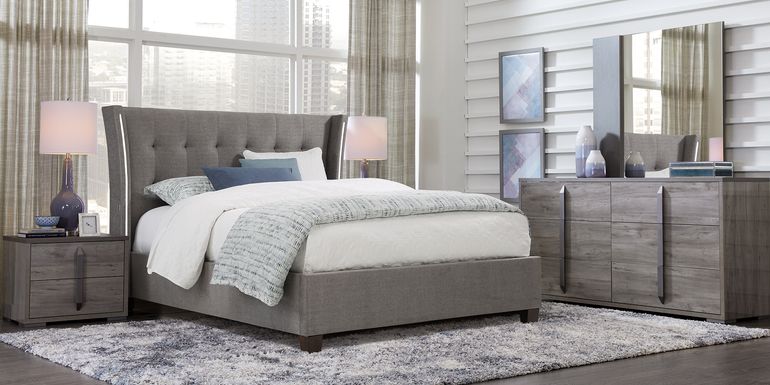 Maybe a sleek diamond tufted bed is your top choice… or perhaps a classic scalloped button tufted headboard is more your style. upholstered tufted king size bedroom sets