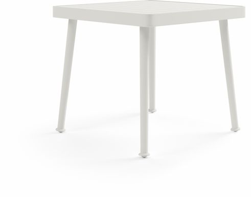 Park Walk White Outdoor Side Table