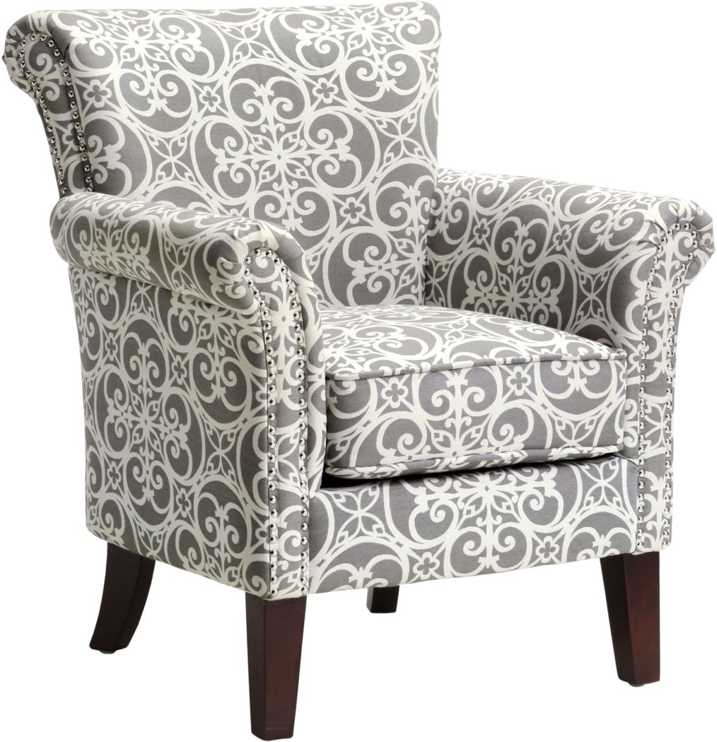 Parwood Gray Accent Chair - Rooms To Go