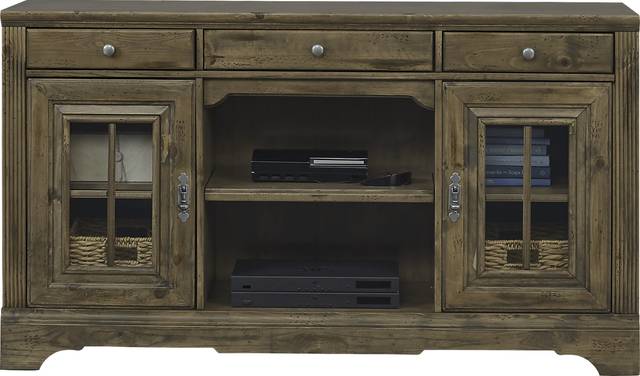 Mountain Bluff II Hickory 64 in. Console - Thumbnail - Image 2