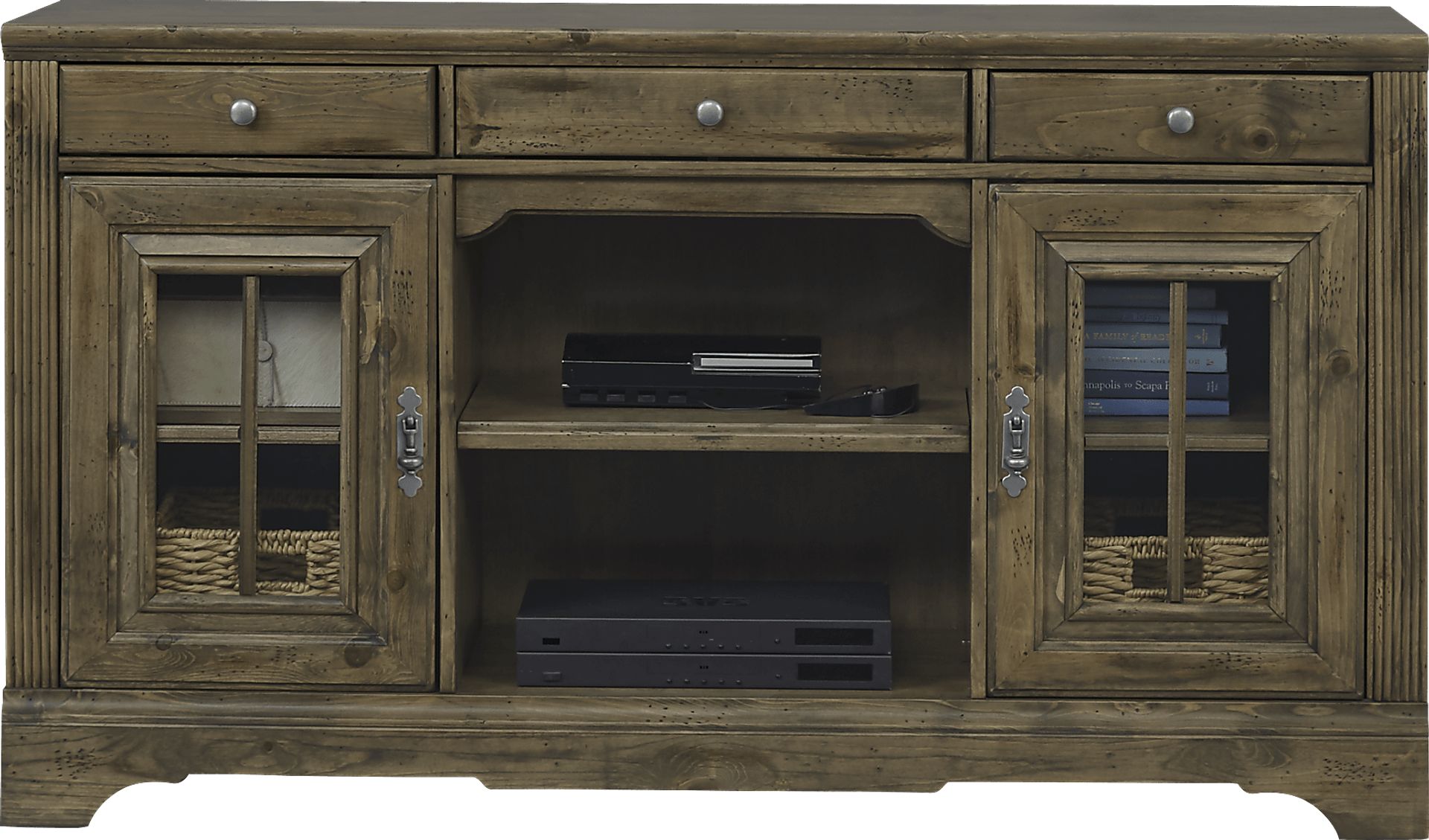 Mountain Bluff II Hickory 64 in. Console - Image 2