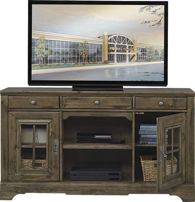 Mountain Bluff II Hickory 64 in. Console - Thumbnail - Image 3