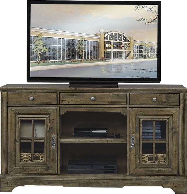 Mountain Bluff II Hickory 64 in. Console - Thumbnail - Image 1