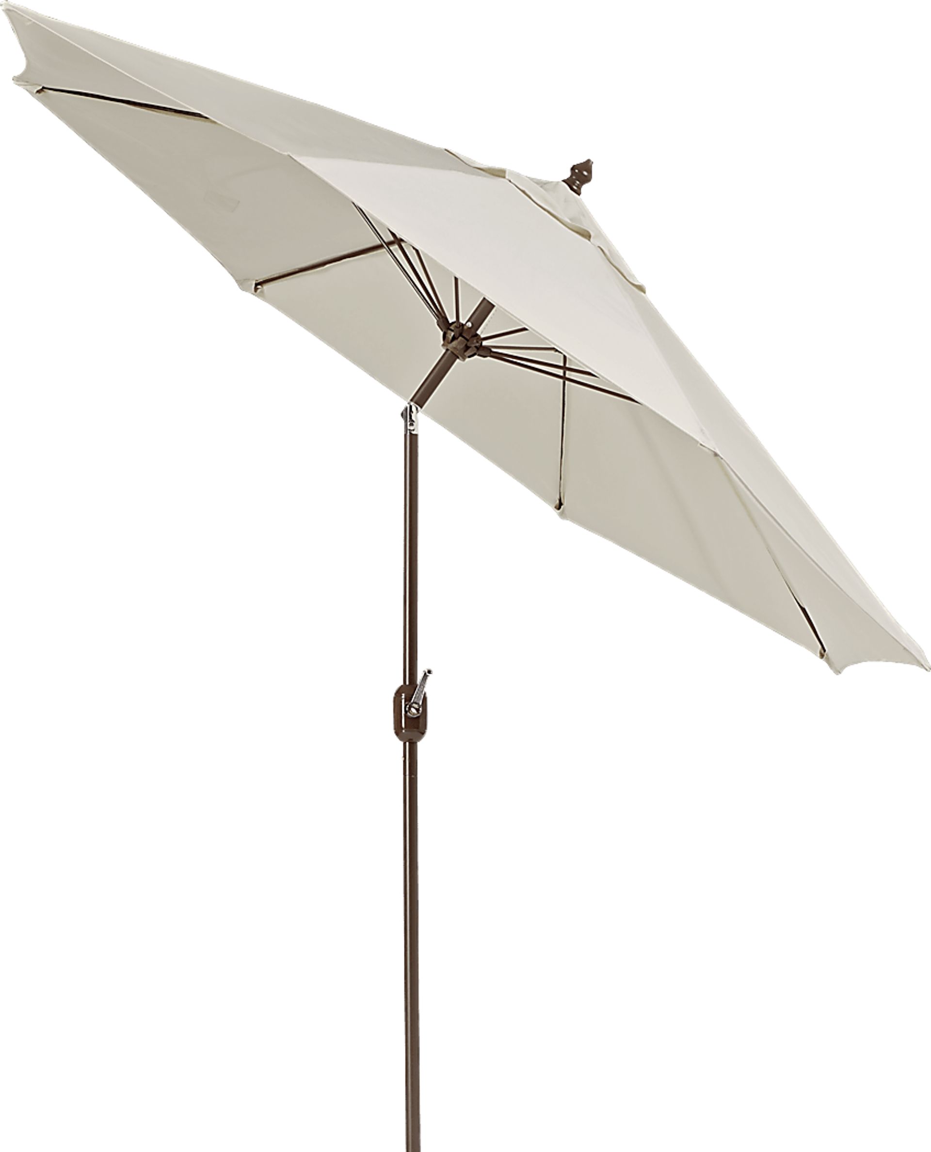Brolly 9' Octagon Outdoor Beige Umbrella - Image 2