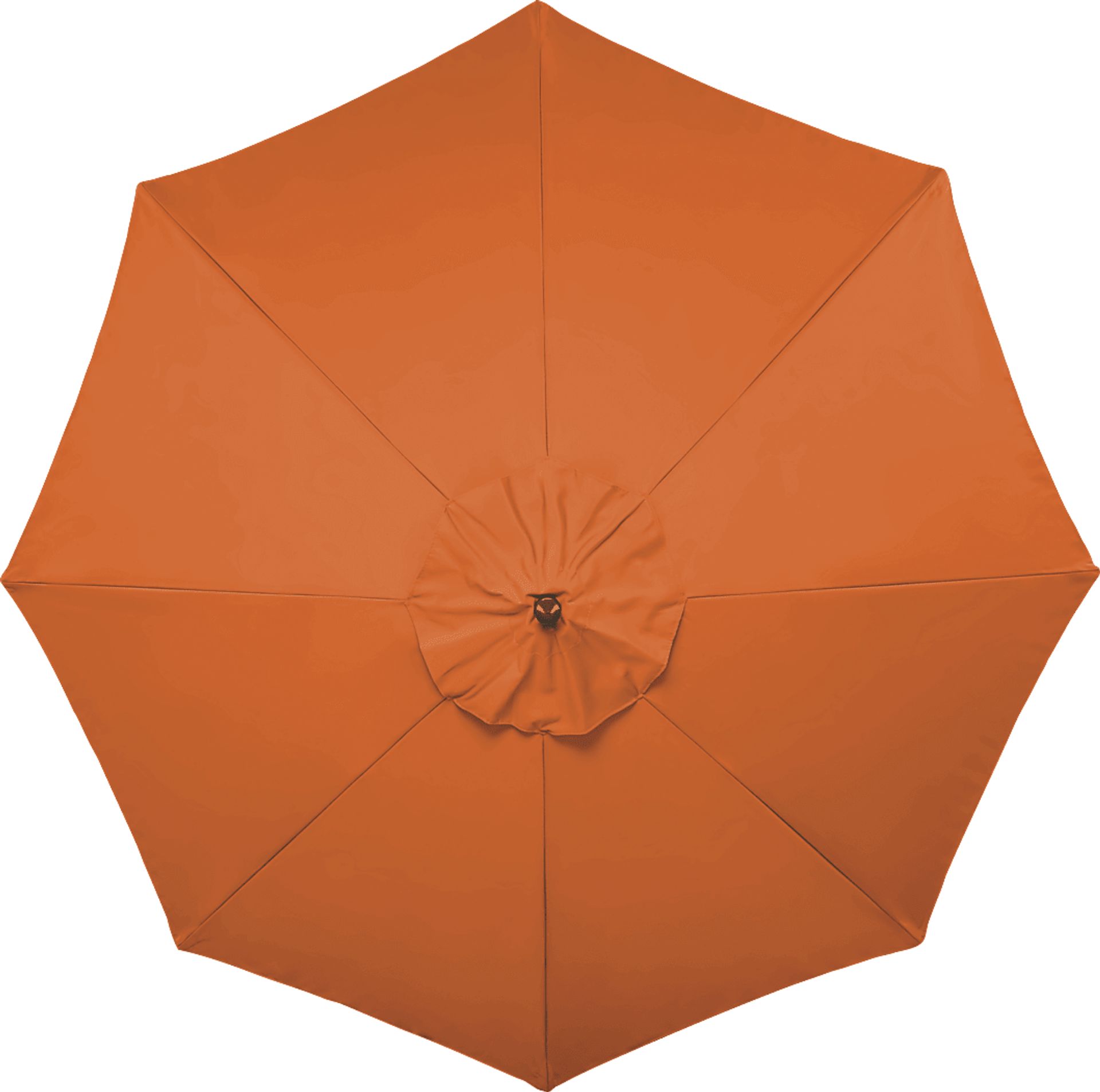 Brolly 9' Octagon Outdoor Rust Umbrella - Image 3