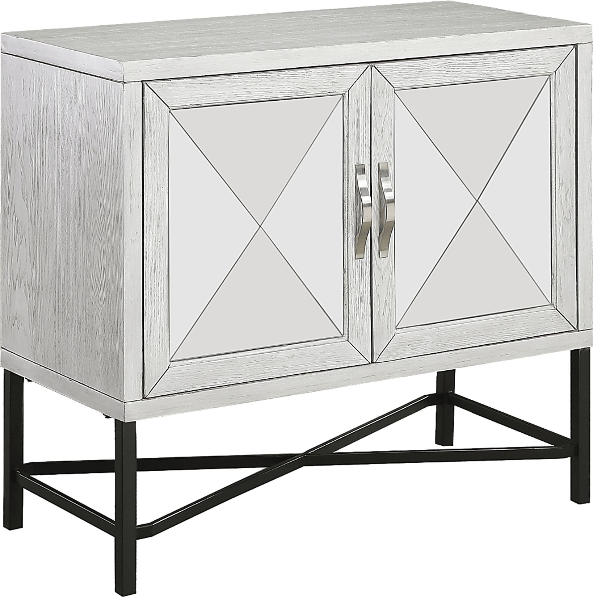 A Better Perspective Off White Two Door Accent Cabinet - Image 1