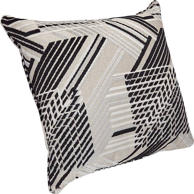 A-Maze Black Pillow, Set of Two - Thumbnail - Image 3