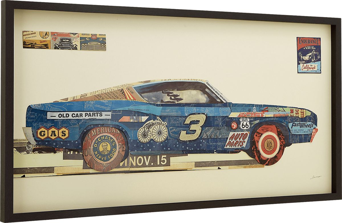 A Vintage Ride Artwork | Rooms to Go