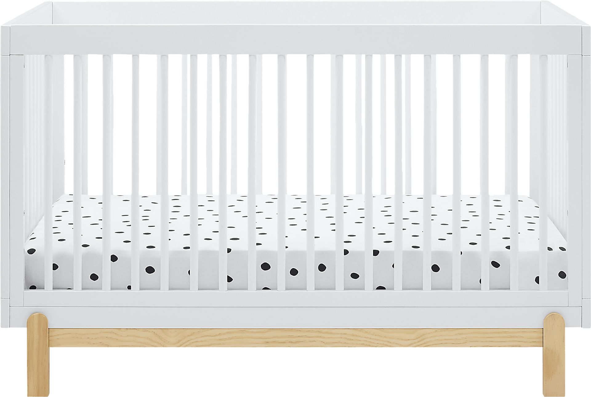 Kids Aadi White Convertible Crib - Image 1