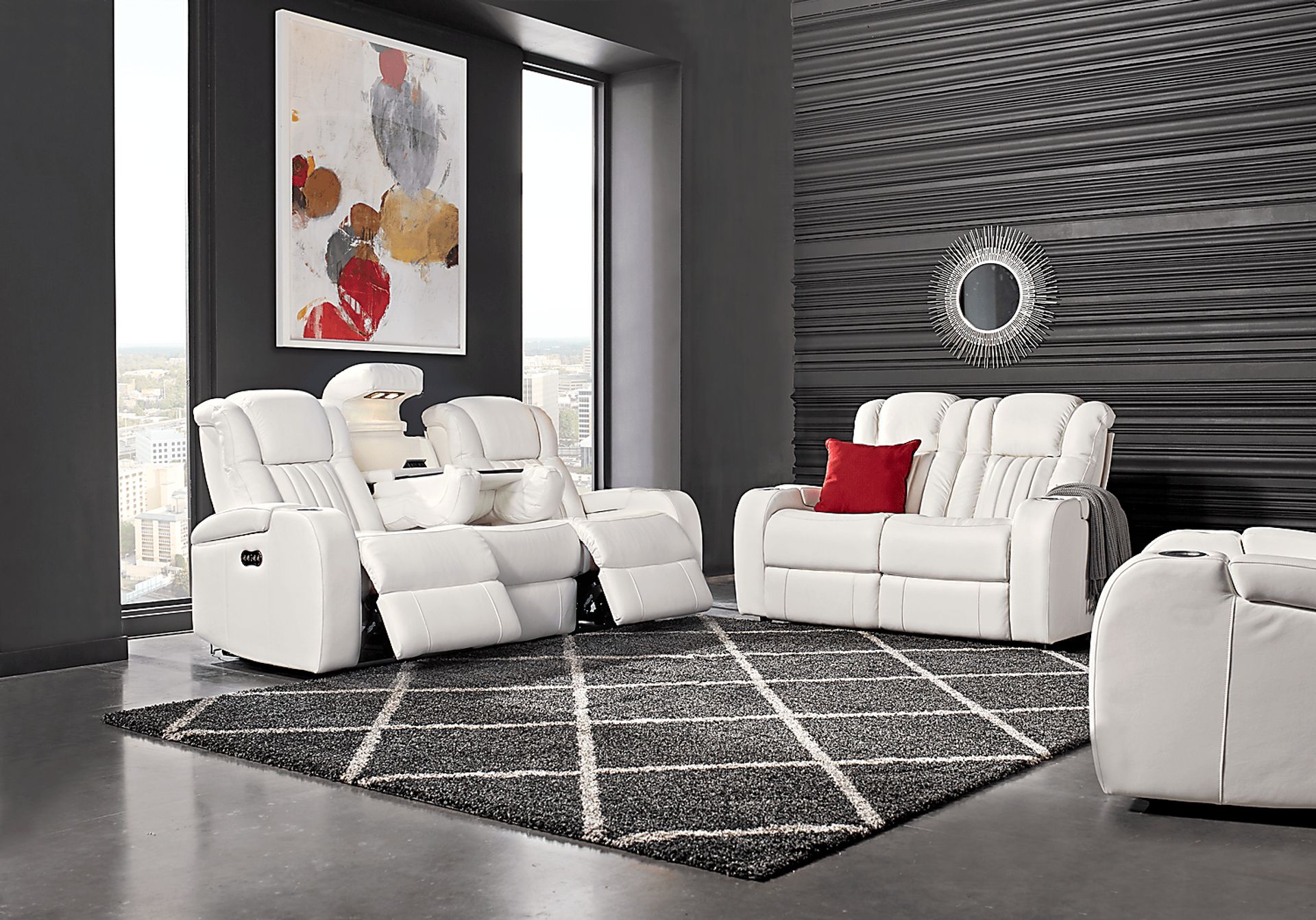 Aadne Gunmetal 5' x 7' Rug - Image 2