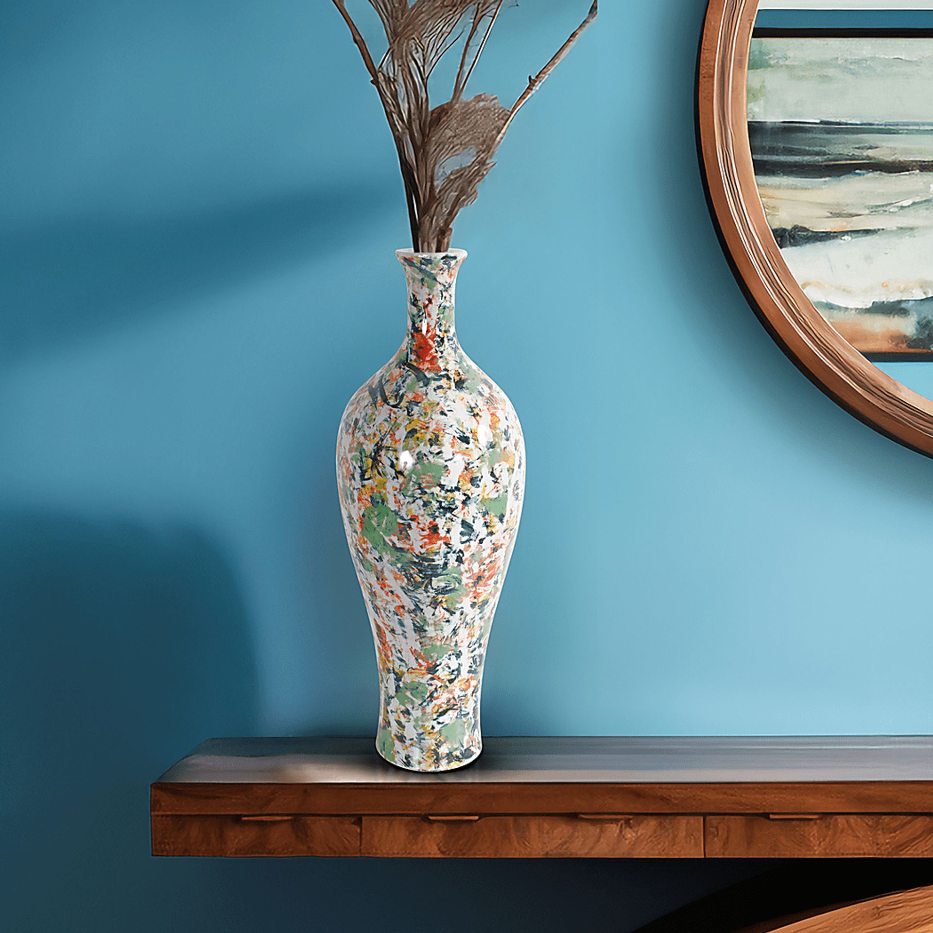 Aaheru Multi Tall Vase - Image 3