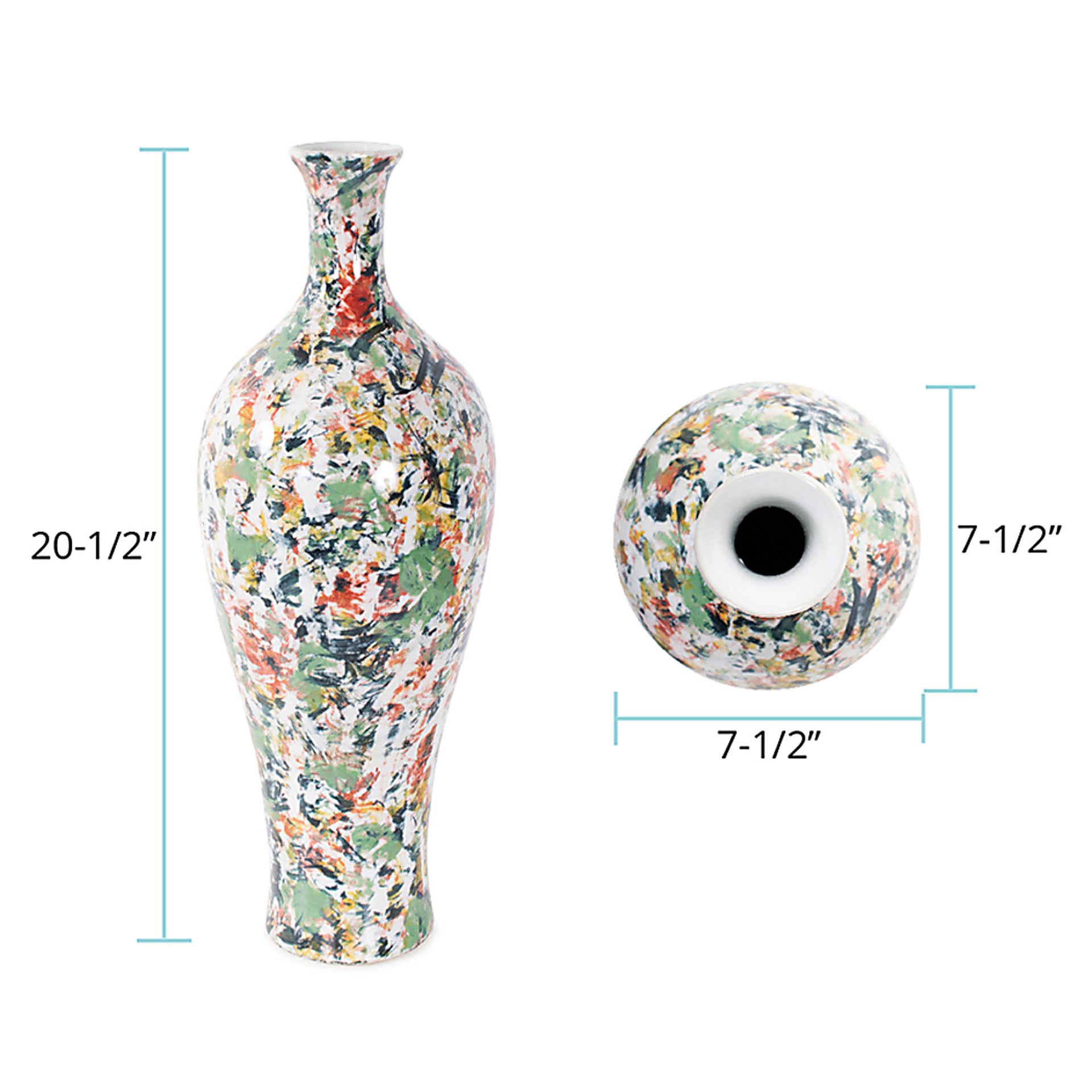 Aaheru Multi Tall Vase - Image 7