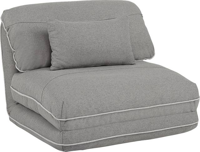 Kids Aalin Gray Sleeper Chair - Thumbnail - Image 1