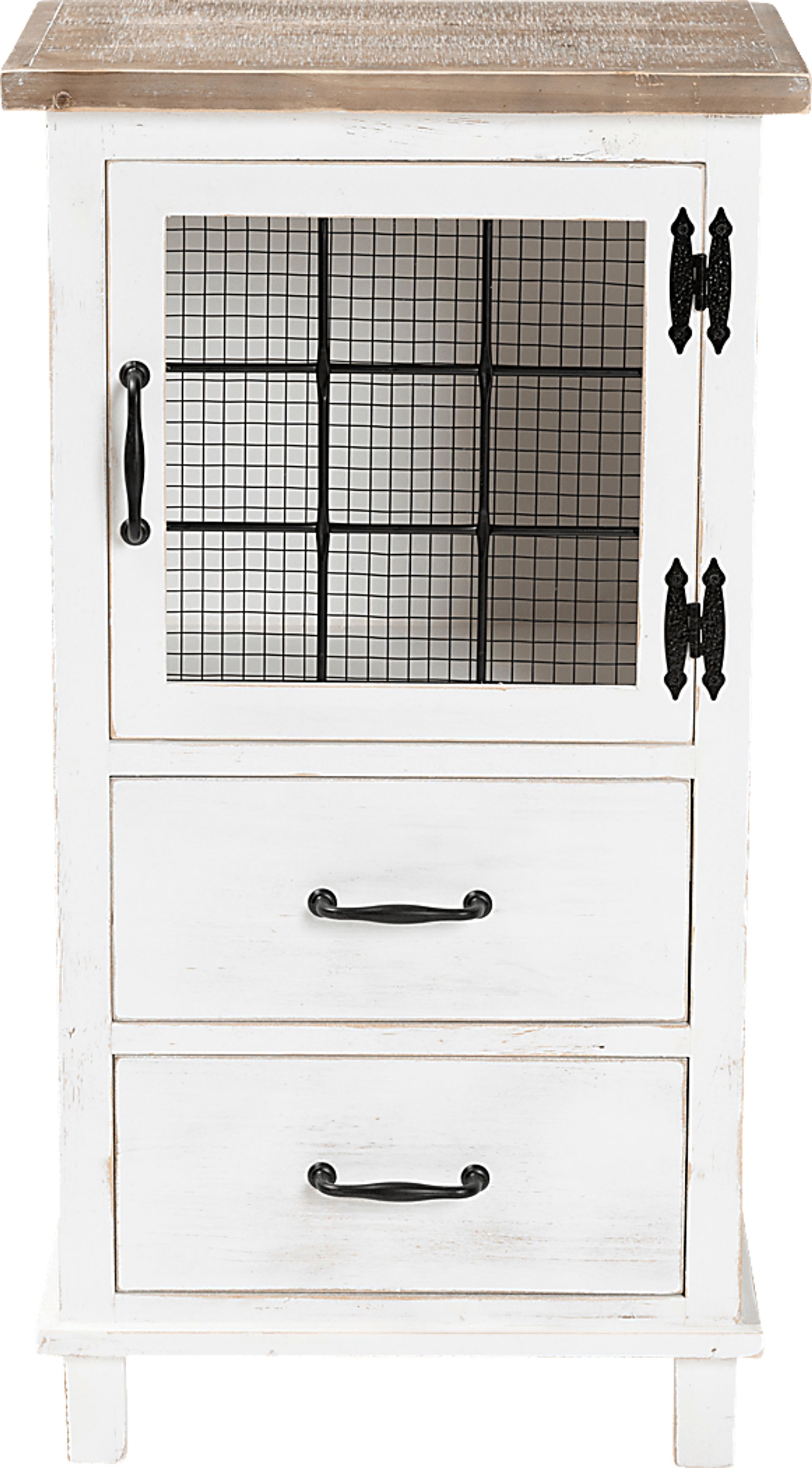 Aangelbrook White Accent Cabinet - Image 3