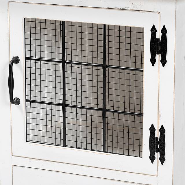 Aangelbrook White Accent Cabinet - Thumbnail - Image 5