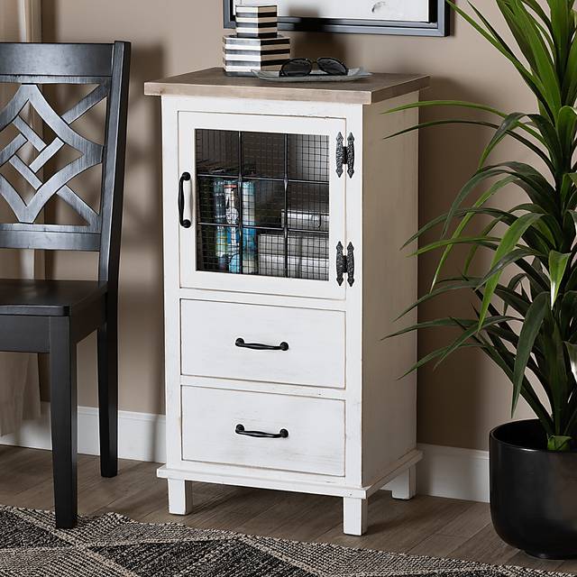 Aangelbrook White Accent Cabinet - Thumbnail - Image 7