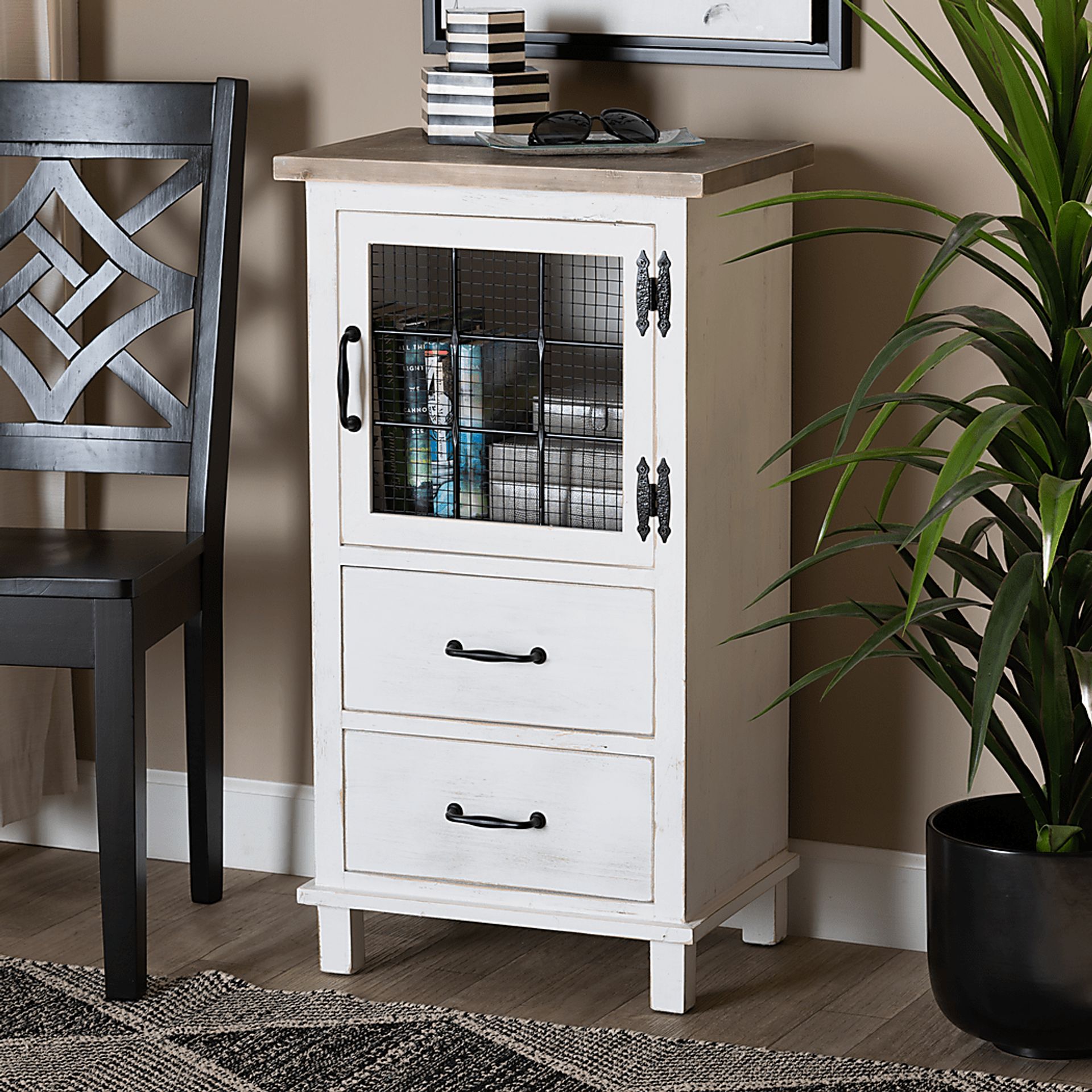 Aangelbrook White Accent Cabinet - Image 7