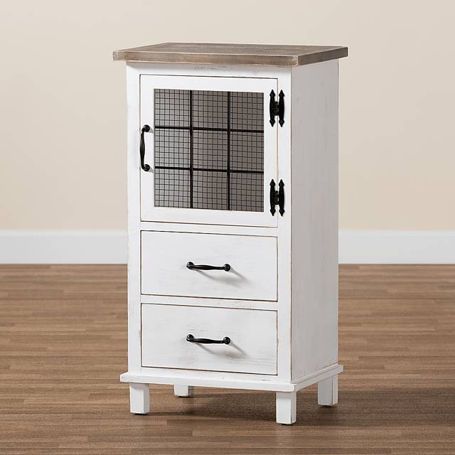Aangelbrook White Accent Cabinet - Thumbnail - Image 8