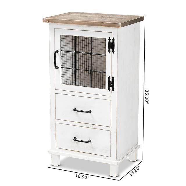Aangelbrook White Accent Cabinet - Thumbnail - Image 9
