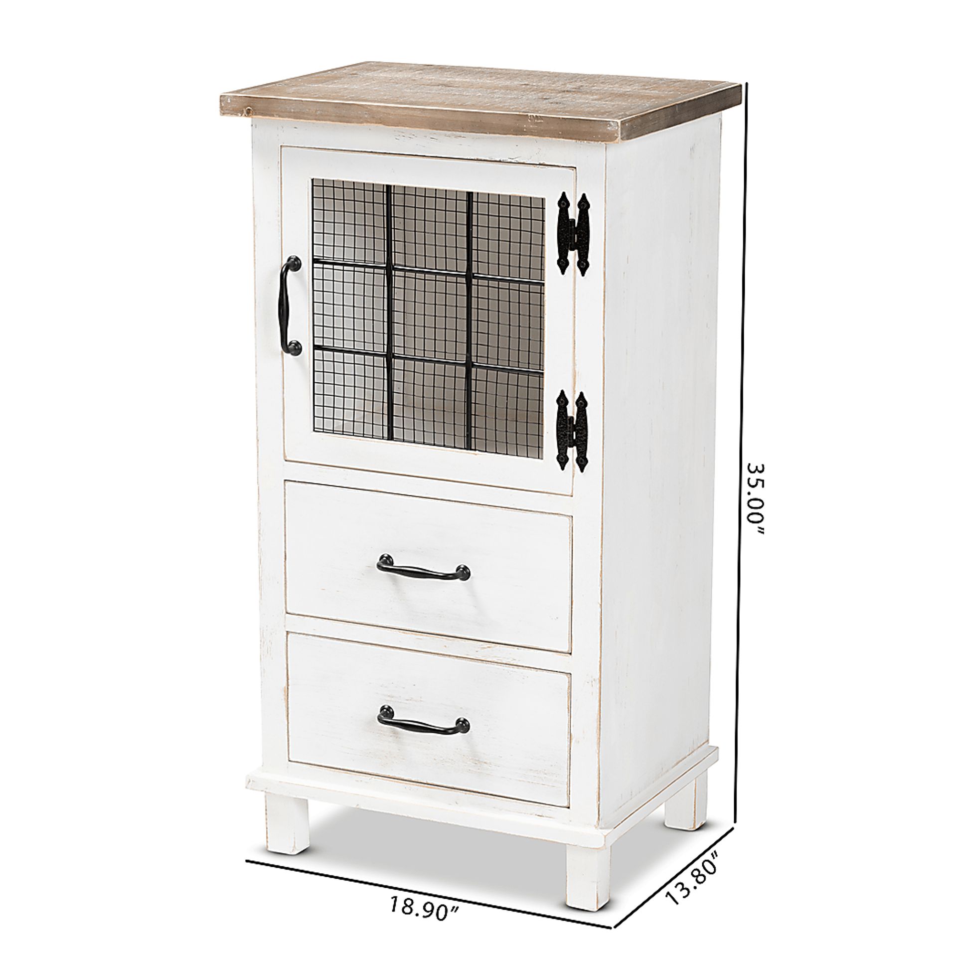 Aangelbrook White Accent Cabinet - Image 9