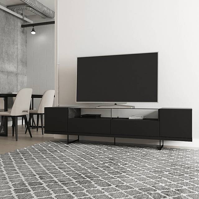 Aardvark Walk Black 85 in. Console - Thumbnail - Image 7