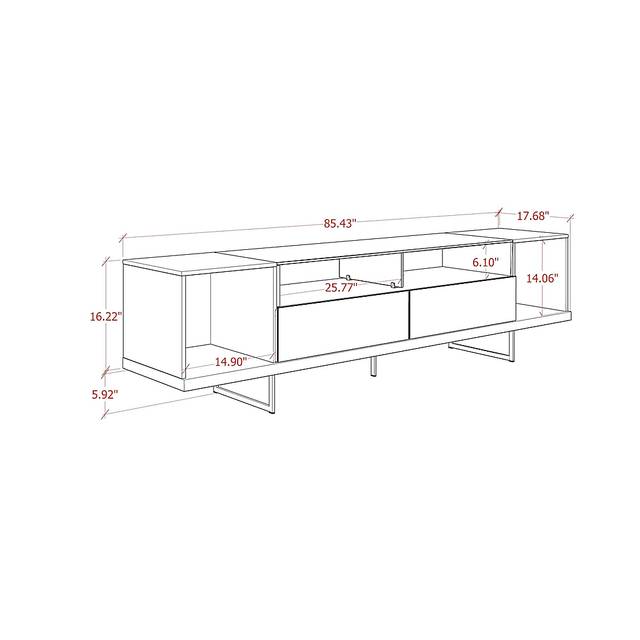 Aardvark Walk Black 85 in. Console - Thumbnail - Image 8