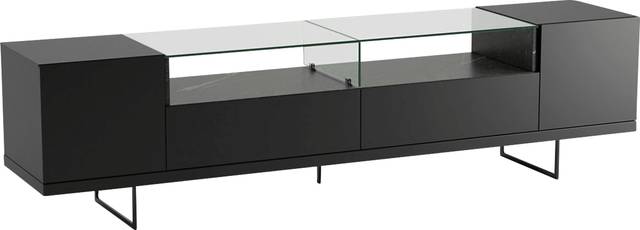 Aardvark Walk Black 85 in. Console - Thumbnail - Image 1