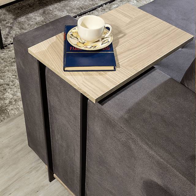 Aardvark Walk Beige 2 Piece Table Set - Thumbnail - Image 5