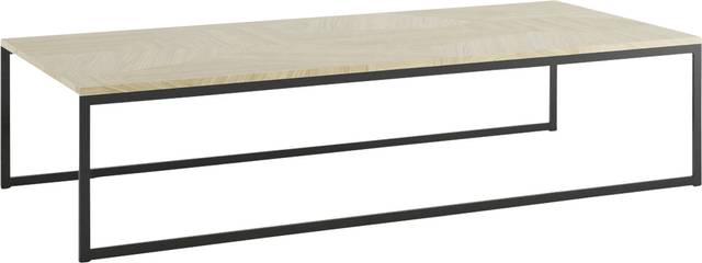 Aardvark Walk Beige Cocktail Table - Thumbnail - Image 1
