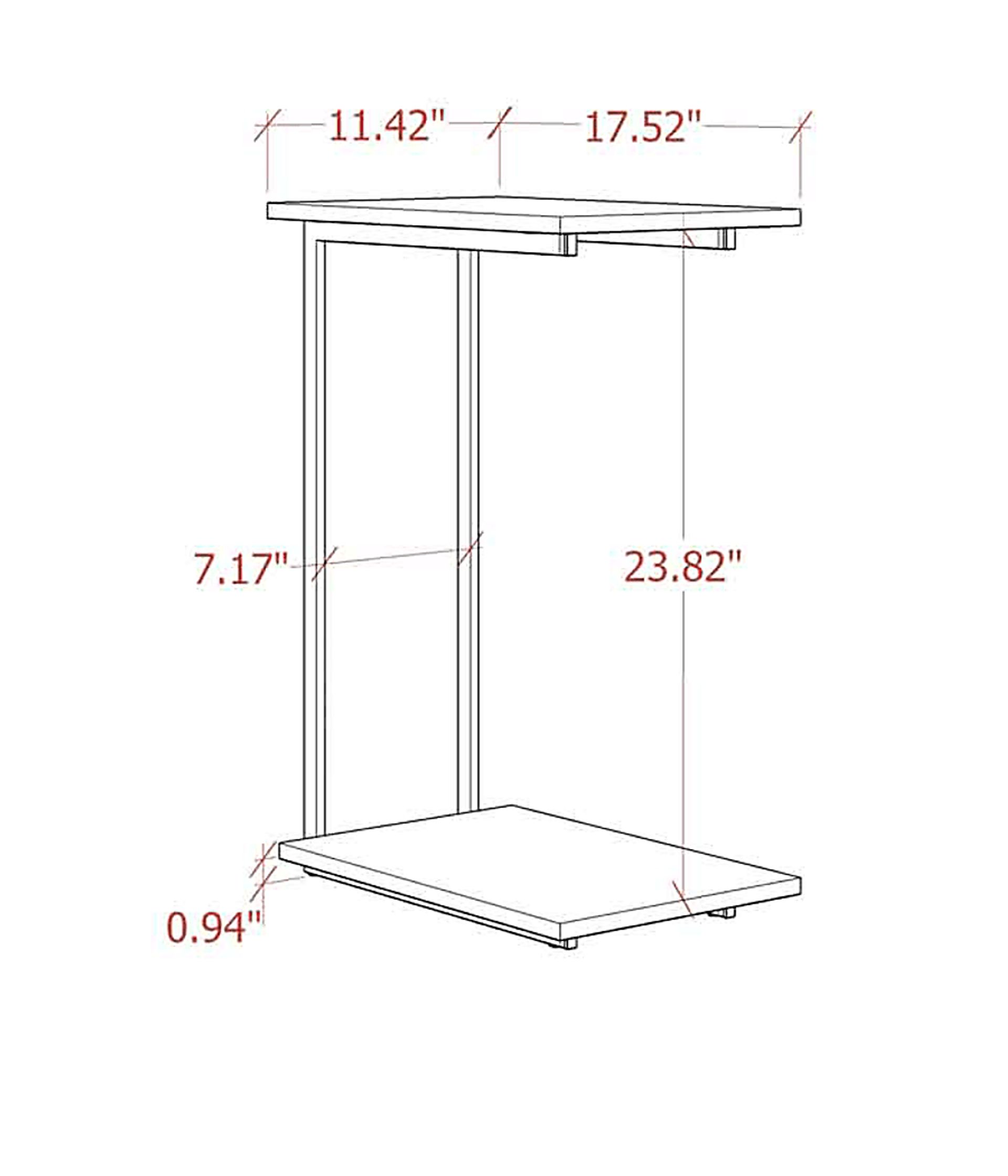 Aardvark Walk Beige End Table - Image 9