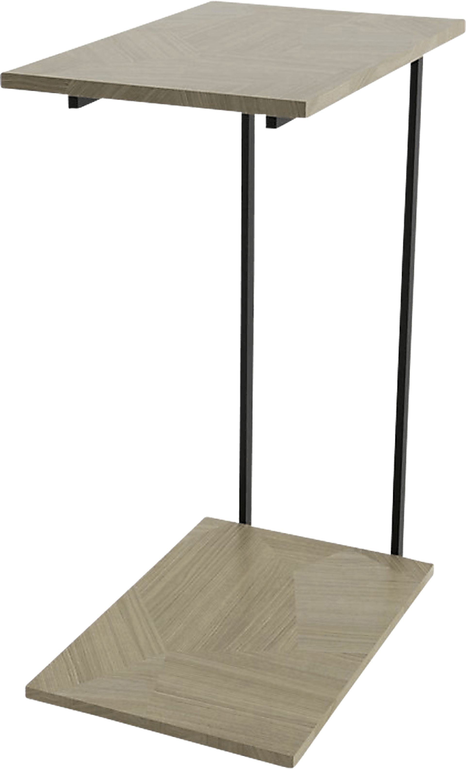 Aardvark Walk Beige End Table - Image 1