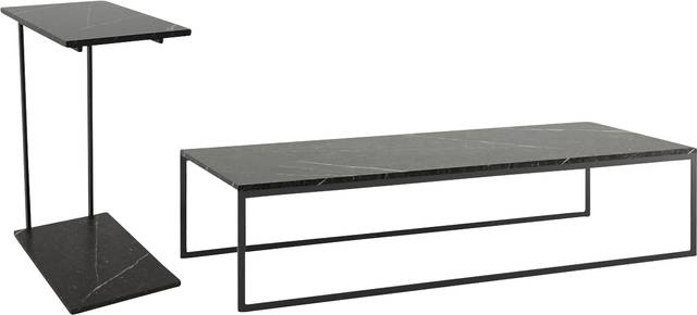 Aardvark Walk Black 2 Piece Table Set - Thumbnail - Image 1