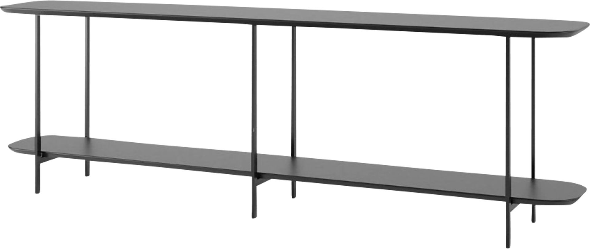 Aardvark Walk Black Sofa Table - Image 2