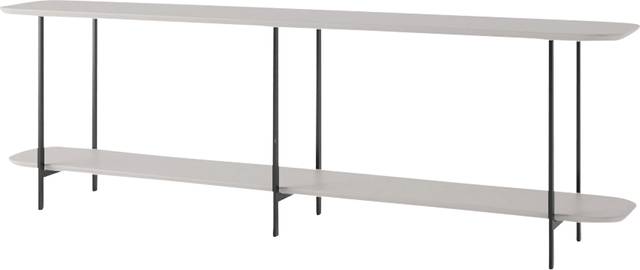 Aardvark Walk White Sofa Table - Thumbnail - Image 2