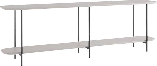 Aardvark Walk White Sofa Table - Thumbnail - Image 1