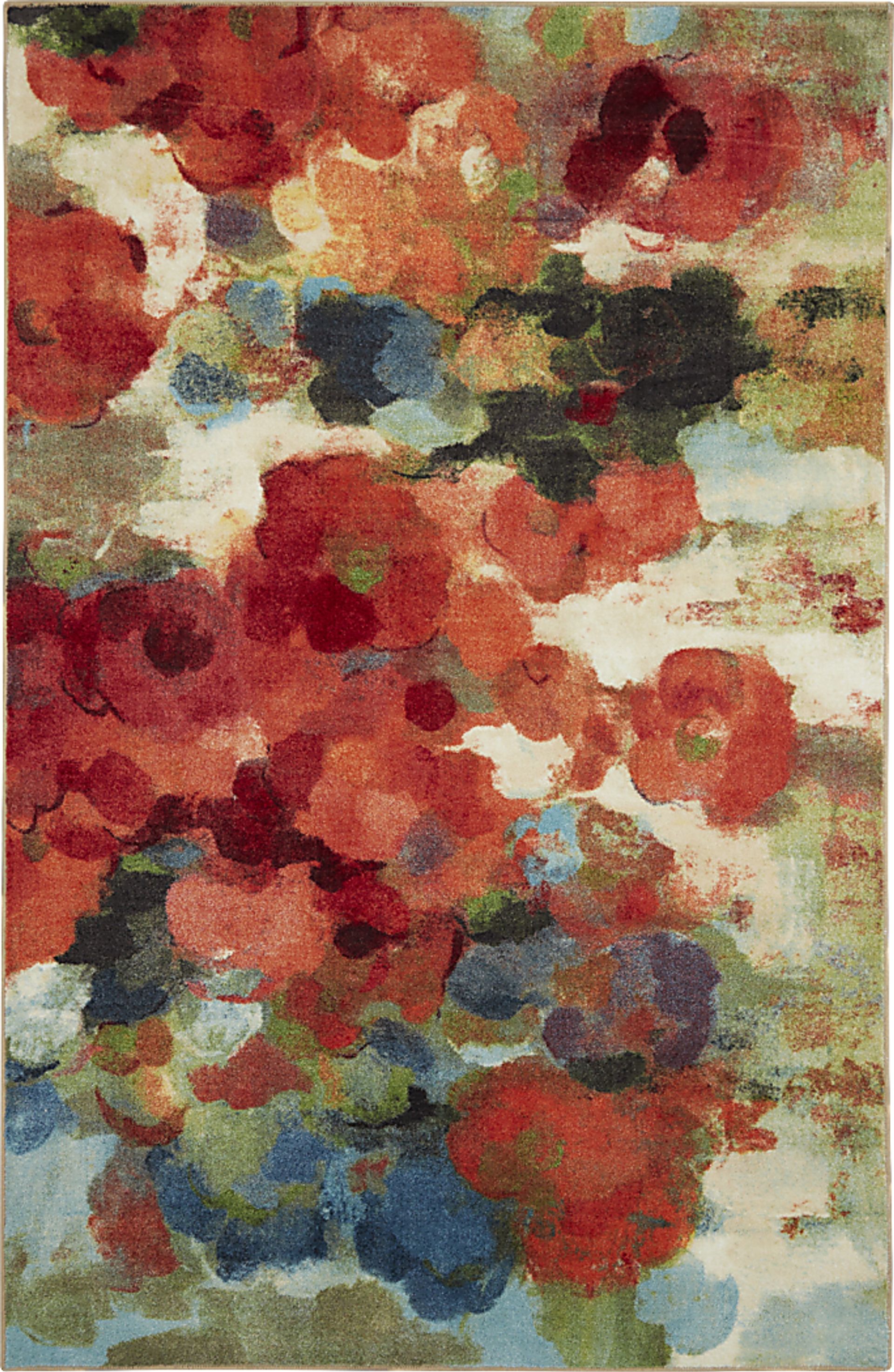 Aarie Beige 5' x 8' Rug - Image 1