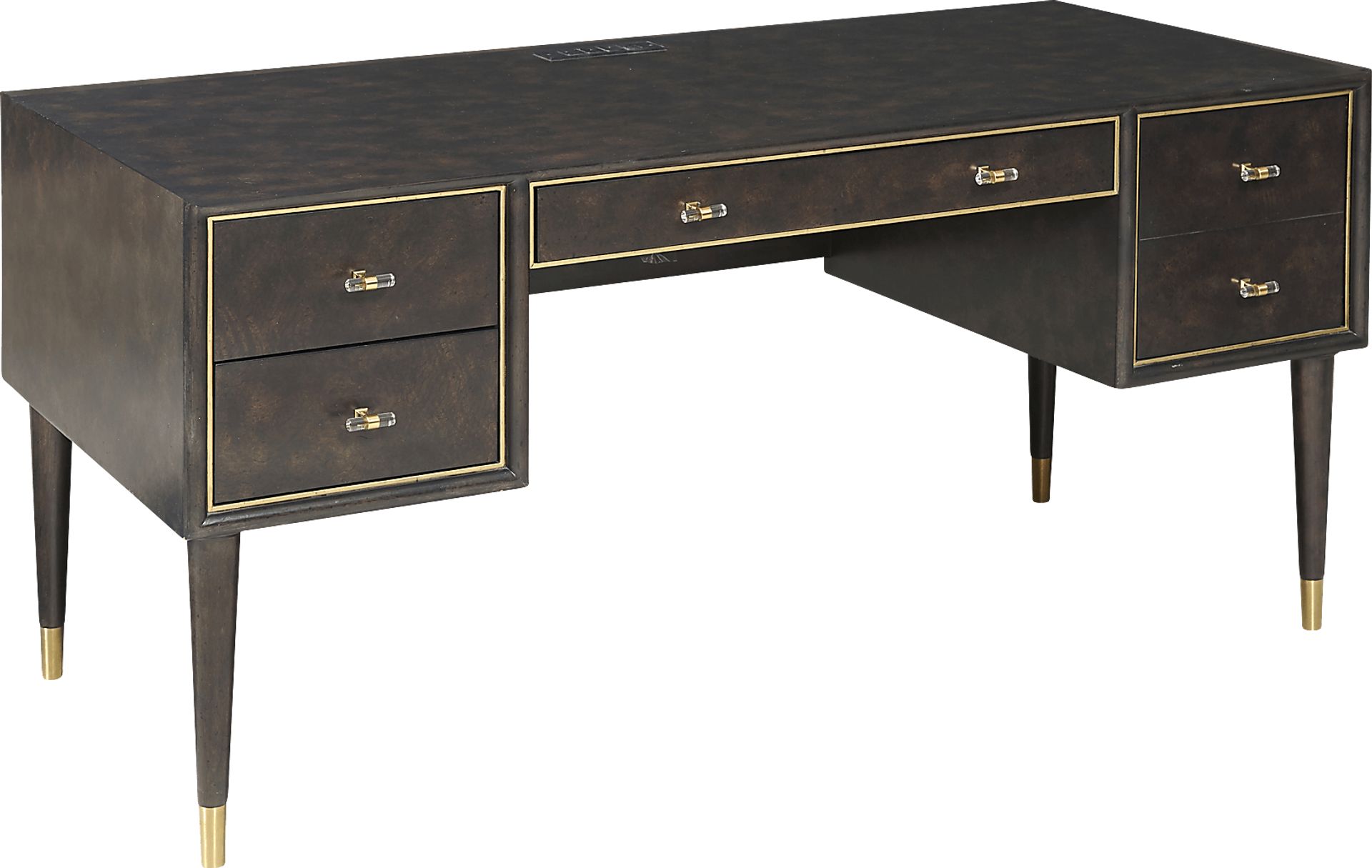 Aaronda Brown Desk - Image 1