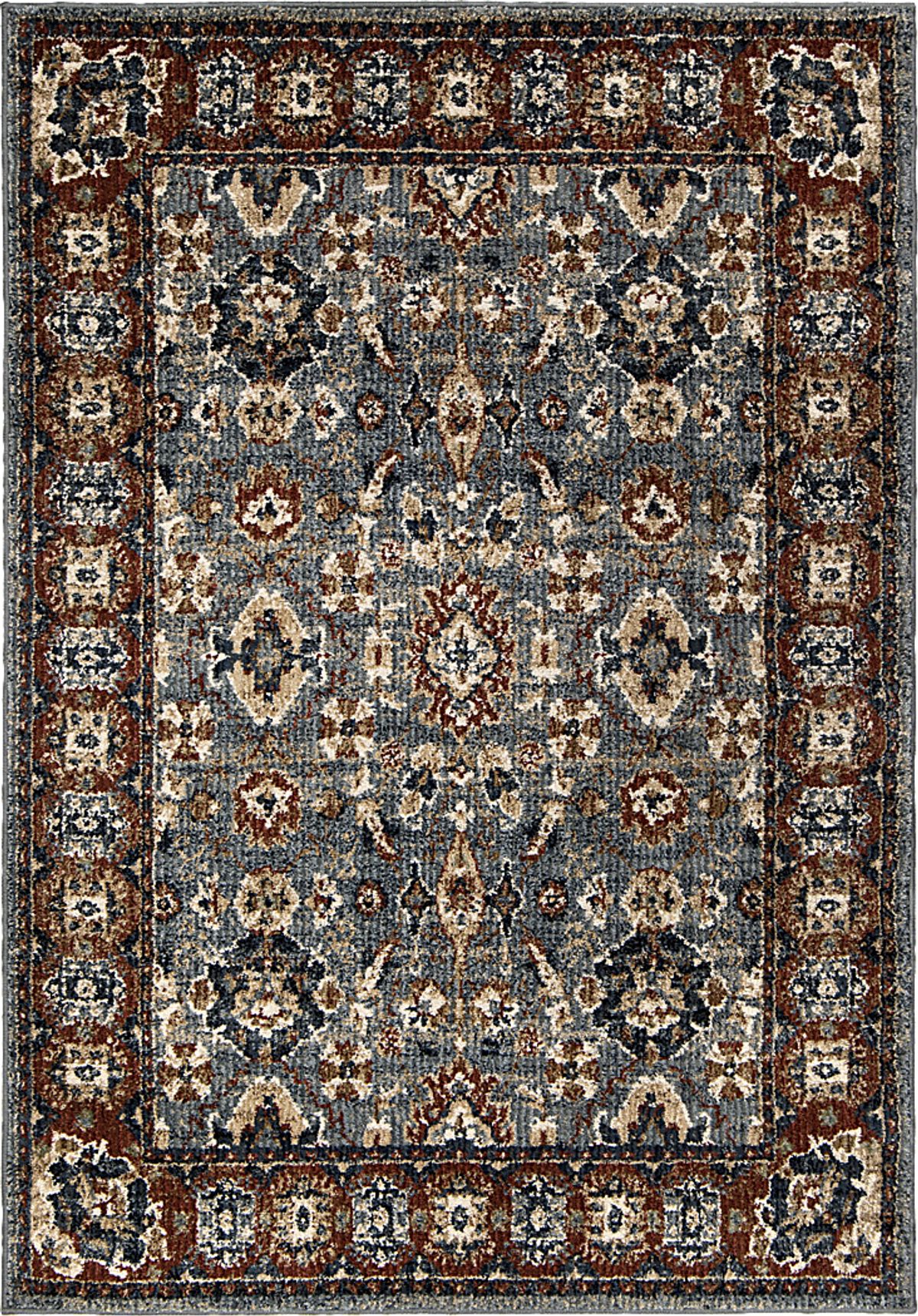 Aavik Indigo Blue Rugs | Rooms to Go