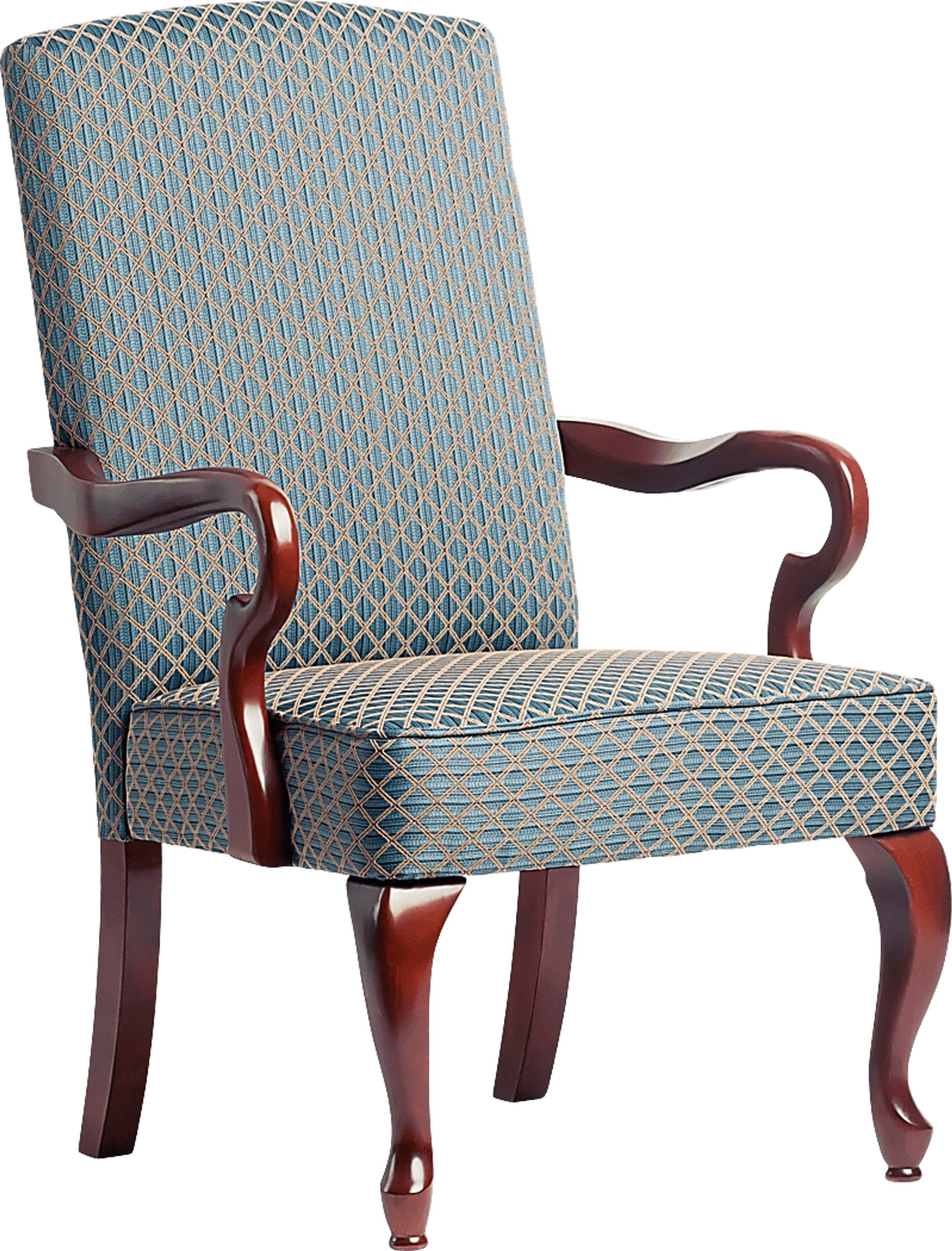 Abalon Blue Dining Chair - Image 1