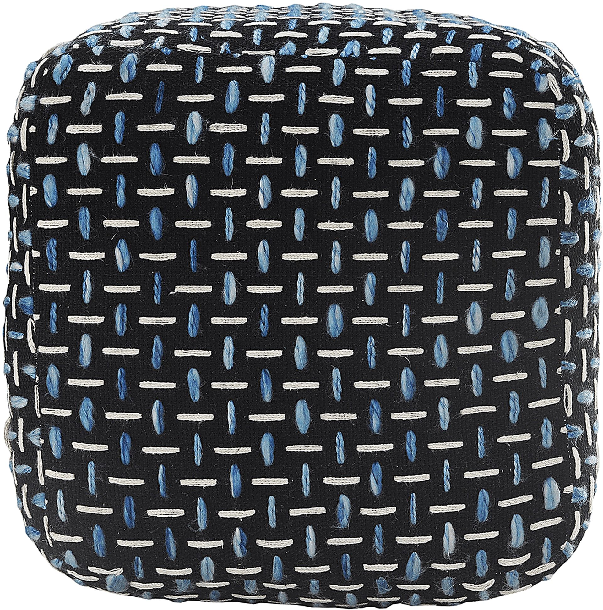 Abanela Blue Pouf - Image 5