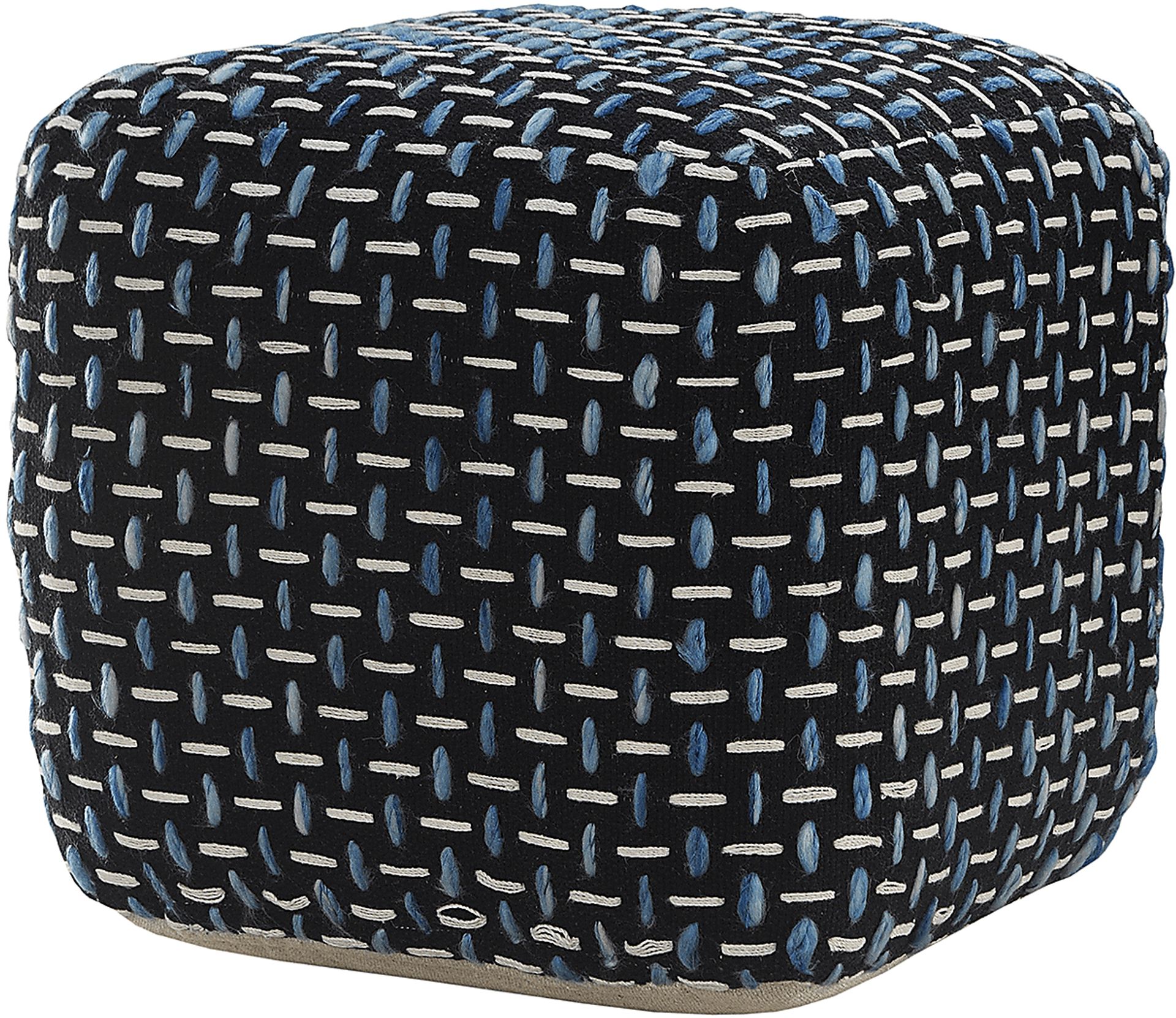 Abanela Blue Pouf - Image 6