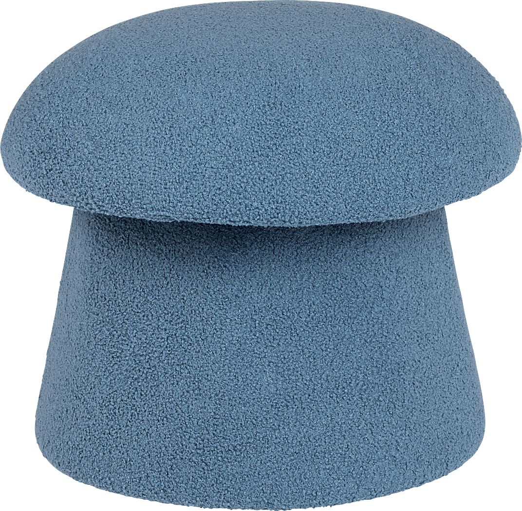 Abanto Indigo Blue Storage Ottoman