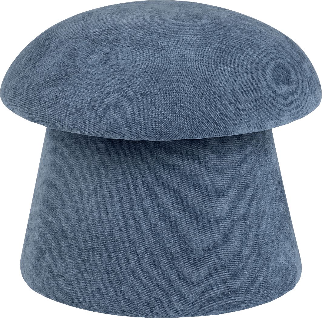 Abanto Navy Storage Ottoman
