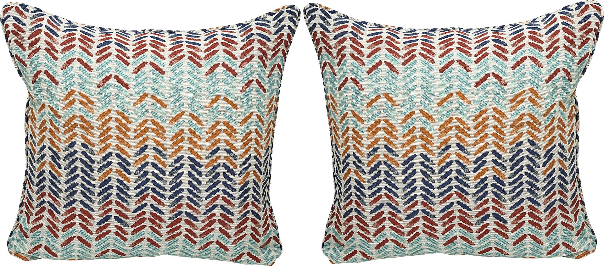 Abba Zabba Blue Accent Pillows (Set of 2) - Image 1