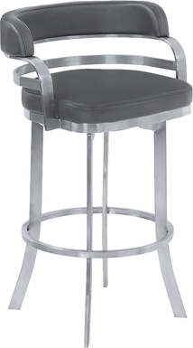Abbeydale Gray Counter Height Stool