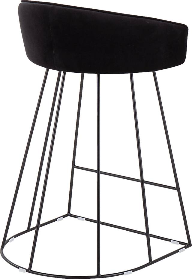 Abberdale I Black Counter Height Stool Set of 2 - Thumbnail - Image 4