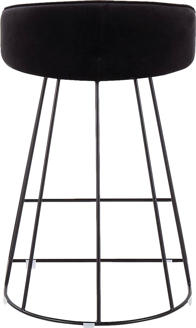 Abberdale I Black Counter Height Stool Set of 2 - Thumbnail - Image 5