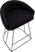 Abberdale I Black Counter Height Stool Set of 2